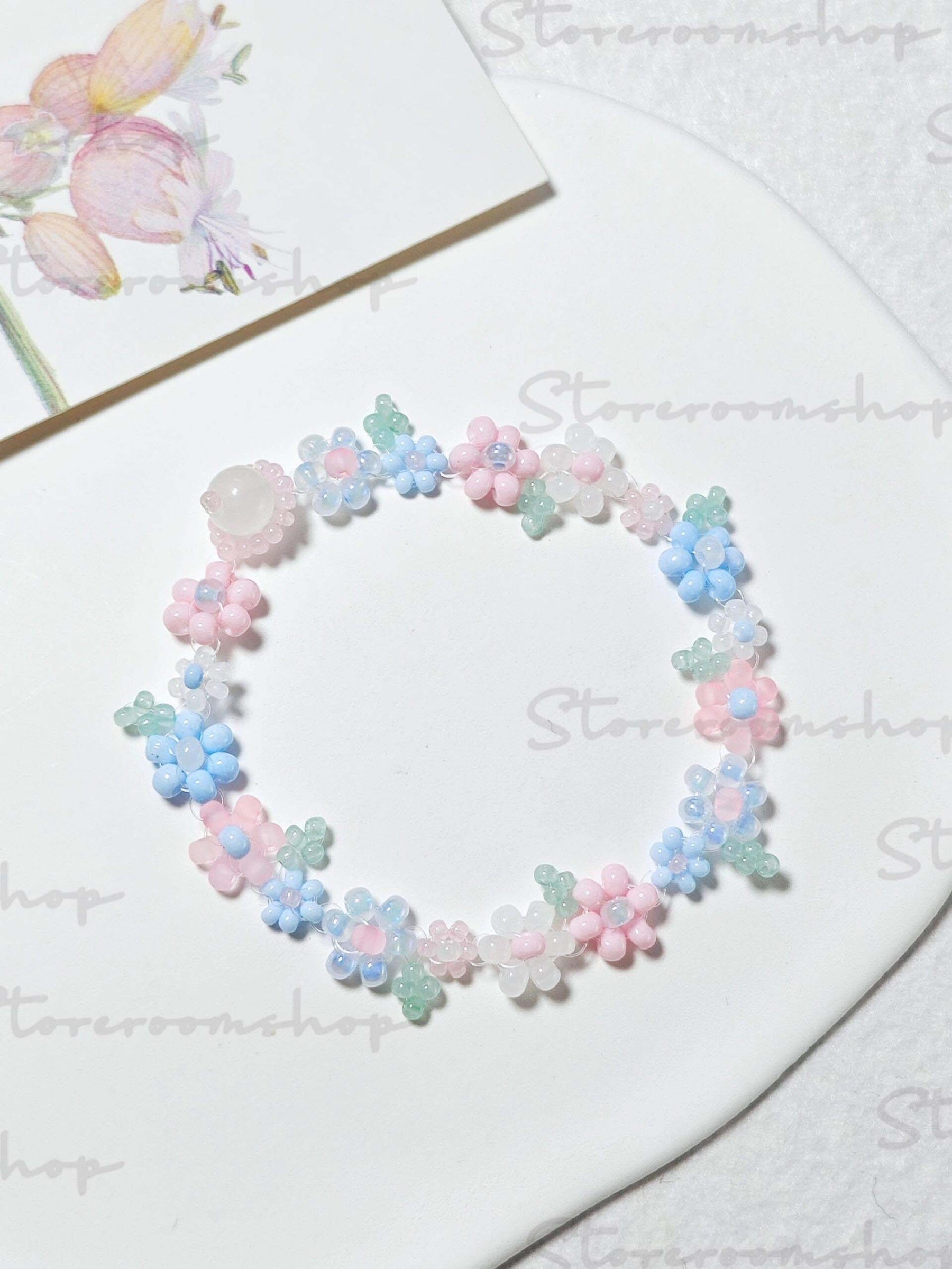 Original handmade wreath, ring, necklace customization