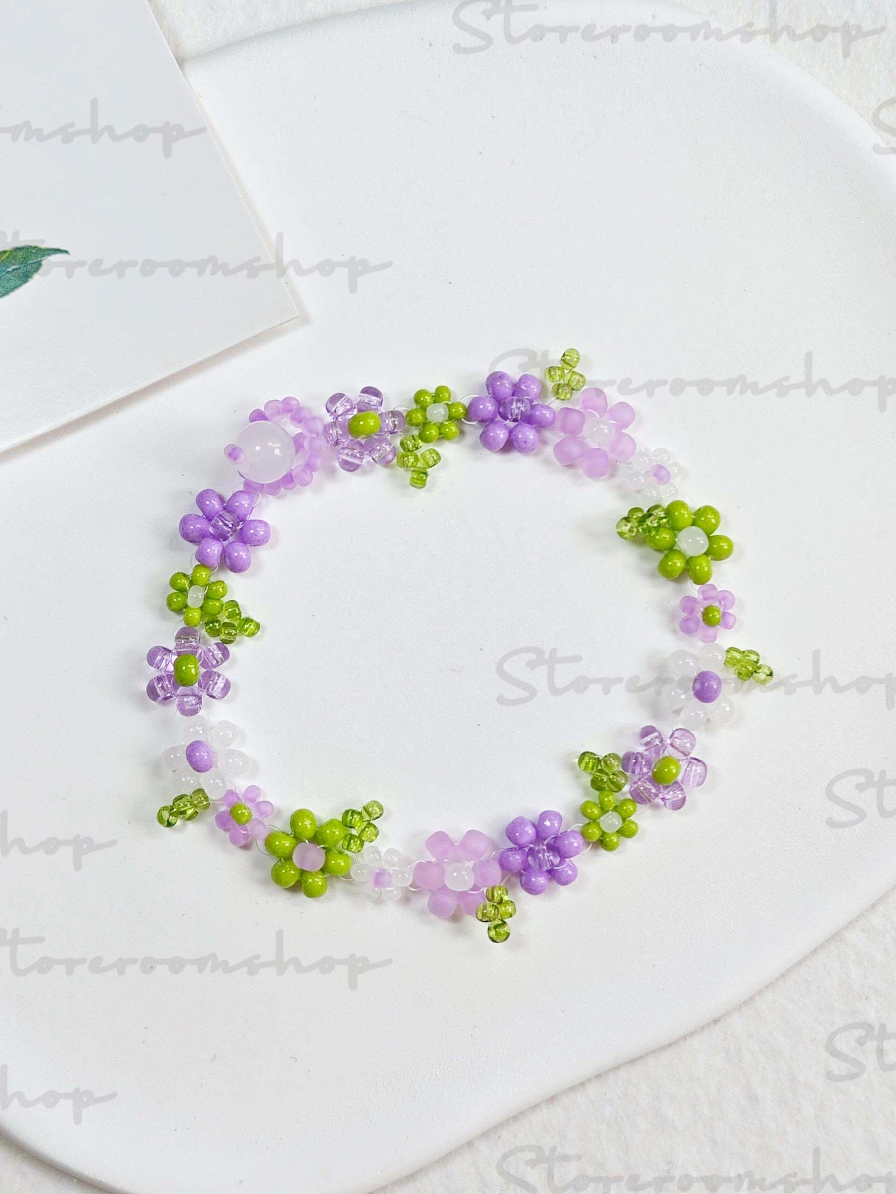 Original handmade wreath, ring, necklace customization