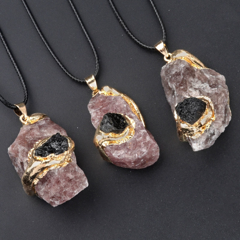 Crystal irregular necklace jewelry accessories