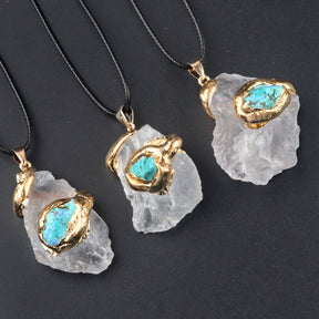 Crystal irregular necklace jewelry accessories