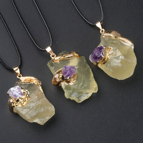 Crystal irregular necklace jewelry accessories